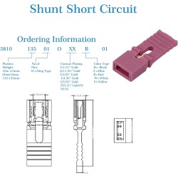 CQRobot 100 Pièces Rouge Ordinateur Jumper Cap avec Poignée Court-Circuit Shunt Connecteur tête Masculine 2 Broches 2,54mm. Util