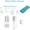 CQRobot 100 Pièces Vert Ordinateur Jumper Cap avec Poignée Court-Circuit Shunt Connecteur tête Masculine 2 Broches 2,54mm. Utili