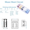 CQRobot 500 pièces Standard Computer Jumper Cap Header Pin Shunt Shorting 2P Connector Top Close 2.54mm. Utilisé pour Arduino Ra