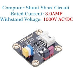 CQRobot 500 pièces Standard Computer Jumper Cap Header Pin Shunt Shorting 2P Connector Top Close 2.54mm. Utilisé pour Arduino Ra