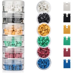 600 Pieces Standard Computer Jumper Caps Header Pin Shunt Short Circuit 2P Connector Open Top 2.54mm. Suitable for Arduino Raspb