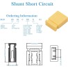 CQRobot 200 Pièces Jaune Standard Ordinateur Jumper Cap Header Pin Shunt Shorting 2P Connector Top Close 2,54mm. Utilisé pour Ar