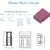 CQRobot 200 Pièces Rouge Standard Ordinateur Jumper Cap Header Pin Shunt Shorting 2P Connector Top Close 2,54mm. Utilisé pour Ar