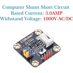 CQRobot 200 Pièces Jaune Standard Ordinateur Jumper Cap Header Pin Shunt Shorting 2P Connector Top Opening 2,54mm. Utilisé pour 