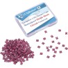 CQRobot 200 Pièces Rouge Standard Ordinateur Jumper Cap Header Pin Shunt Shorting 2P Connector Top Opening 2,54mm. Utilisé pour 