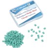 CQRobot 200 Pièces Vert Standard Ordinateur Jumper Cap Header Pin Shunt Shorting 2P Connector Top Opening 2,54mm. Utilisé pour A