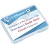 CQRobot 200 Pièces Vert Standard Ordinateur Jumper Cap Header Pin Shunt Shorting 2P Connector Top Opening 2,54mm. Utilisé pour A