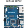 Waveshare Dual Gigabit Ethernet 5G/4G Mini-Computer Based on Raspberry Pi Compute Module 4 (Not Included) with Metal Case and Co