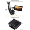 Waveshare Dual Gigabit Ethernet 5G/4G Mini-Computer Based on Raspberry Pi Compute Module 4 (Not Included) with Metal Case and Co