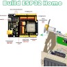 KEYESTUDIO ESP32 Smart Home IoT Kit Compatible avec Arduino IDE, avec ESP32 Board, Python C, Musical Project, etc.