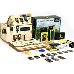 KEYESTUDIO ESP32 Smart Home IoT Kit Compatible avec Arduino IDE, avec ESP32 Board, Python C, Musical Project, etc.