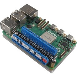 ZDE GPIO Carte d'extension GPIO Terminal Block Breakout Board Modul Micro Connector Compatible avec Raspberry Pi 5/4B/3B+/3B/2B/