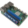 ZDE GPIO Carte d'extension GPIO Terminal Block Breakout Board Modul Micro Connector Compatible avec Raspberry Pi 5/4B/3B+/3B/2B/