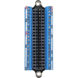 ZDE GPIO Carte d'extension GPIO Terminal Block Breakout Board Modul Micro Connector Compatible avec Raspberry Pi 5/4B/3B+/3B/2B/