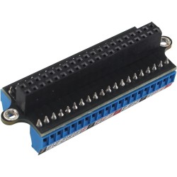ZDE GPIO Carte d'extension GPIO Terminal Block Breakout Board Modul Micro Connector Compatible avec Raspberry Pi 5/4B/3B+/3B/2B/