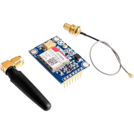 SIM800L V2.0 5V Wireless GSM GPRS Module Quad-Band with Antenna Cable Cap |SIM800L Module sans Fil GPRS GSM Carte SIM Quadband 5