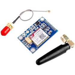 2pcs SIM800L V2.0 5V Wireless GSM GPRS Module Quad-Band with Antenna Cable Cap