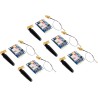 5pcs SIM800L V2.0 5V Wireless GSM GPRS Module Quad-Band with Antenna Cable Cap