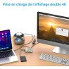 iRasptek Kit de démarrage Raspberry Pi 4B 4Go RAM - Édition 64Go SD, Noobs préinstallé