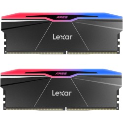 Lexar ARES Gen2 RGB DDR5 RAM Kit 32Go (2x16Go) 8000MHz, 288-Pin UDIMM PC Mémoire RAM, Mémoire Bureau pour Intel XMP 3.0, DRAM op