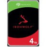 Seagate IronWolf 4To, Disque dur interne NAS HDD, CMR 3.5 Pouces SATA 6Goit/s 5 400 tr/min, 64 Mo de mémoire cache, pour NAS RAI