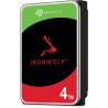 Seagate IronWolf 4To, Disque dur interne NAS HDD, CMR 3.5 Pouces SATA 6Goit/s 5 400 tr/min, 64 Mo de mémoire cache, pour NAS RAI