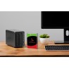 Seagate IronWolf 4To, Disque dur interne NAS HDD, CMR 3.5 Pouces SATA 6Goit/s 5 400 tr/min, 64 Mo de mémoire cache, pour NAS RAI
