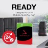 Seagate IronWolf 6To, Disque dur interne NAS HDD, CMR 3.5 Pouces, SATA 6Goit/s 7200 tr/min, 256 Mo de mémoire cache, pour NAS RA