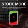 Seagate IronWolf 6To, Disque dur interne NAS HDD, CMR 3.5 Pouces, SATA 6Goit/s 7200 tr/min, 256 Mo de mémoire cache, pour NAS RA