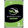 Seagate BarraCuda 2To, Disque dur interne HDD, 3.5 pouces, SATA 6 Goit/s, 7 200 tr/min, 256 Mo de mémoire cache, pour PC de bure