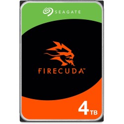 Seagate FireCuda HDD 4To, Disque Dur Interne, CMR 3,5 pouces SATA 6 Goits/s 7 200 tr/min, 256 Mo de mémoire cache, 300 To/an, Se