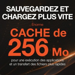 Seagate FireCuda HDD 4To, Disque Dur Interne, CMR 3,5 pouces SATA 6 Goits/s 7 200 tr/min, 256 Mo de mémoire cache, 300 To/an, Se