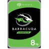 Seagate BarraCuda 8To, Disque dur interne HDD, 3.5 pouces, SATA 6 Goit/s, 5 400 tr/min, 256 Mo de mémoire cache, pour PC de bure
