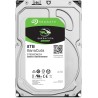 Seagate BarraCuda 8To, Disque dur interne HDD, 3.5 pouces, SATA 6 Goit/s, 5 400 tr/min, 256 Mo de mémoire cache, pour PC de bure