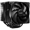Be quiet! pure rock pro 3 noir ventirad radiateur, très haute performance de refroidissement, 6 caloducs noirs 6 mm haute perfor