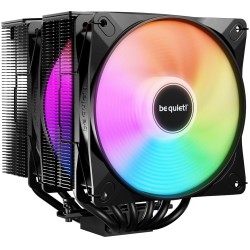 be quiet! Pure Rock Pro 3 LX ventirad radiateur, très haute performance de refroidissement, 6 caloducs 6 mm haute performance, 2