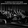be quiet! Pure Rock Pro 3 LX ventirad radiateur, très haute performance de refroidissement, 6 caloducs 6 mm haute performance, 2