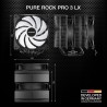 be quiet! Pure Rock Pro 3 LX ventirad radiateur, très haute performance de refroidissement, 6 caloducs 6 mm haute performance, 2