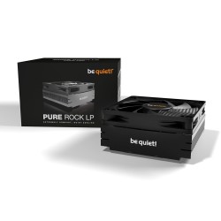 be quiet! Pure Rock LP, refroidisseur de processeur, TDP 100W, ventilateur 92mm PWM, 3 Heatpipes, design peu encombrant, ultra c
