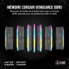 Corsair Vengeance RGB DDR5 RAM 64Go (2x32Go) 6000MHz CL30 AMD Expo Intel XMP 3.0 Mémoire d'Ordinateur – Gris (CMH64GX5M2B6000Z30