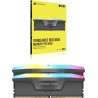 Corsair Vengeance RGB DDR5 RAM 64Go (2x32Go) 6000MHz CL30 AMD Expo Intel XMP 3.0 Mémoire d'Ordinateur – Gris (CMH64GX5M2B6000Z30