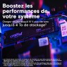 Crucial T500 SSD 2To PCIe Gen4 NVMe M.2, Jusqu’à 7400 Mo/s, TLC NAND, Compatible avec Ordinateur Portable et de Bureau, Disque D