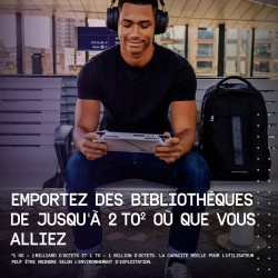 Wd_noir sn770m ssd 2 to, disque ssd interne, m.2230 nvme ssd, lecture jusqu'à 5150 mo/s, disque de jeu pour appareils de jeu por
