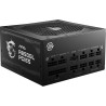 Msi mag a850gl pcie5 alimentation, 850w, 80 plus or, entièrement modulaire, atx 3.0, support gpu pcie 5.0, ventilateur fdb 120mm