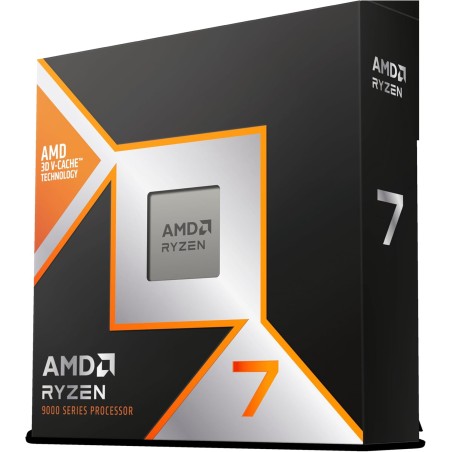 AMD RYZEN ™ 7 9800X3D 8 Coeurs/16 Threads débridés, Architecture Zen 5, 104 Mo Cache, 120W TDP, Jusqu'a 5.2 Ghz Frequence Boost,