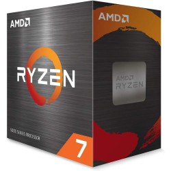 AMD Ryzen 7 5800X Processeur (8 Cœurs/16 Threads, 105W TDP, Socket AM4, 36 Mo Cache, jusqu'à 4,7 Ghz Fréquence Boost, sans Venti