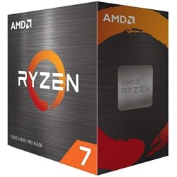 AMD Ryzen 7 5800X Processeur (8 Cœurs/16 Threads, 105W TDP, Socket AM4, 36 Mo Cache, jusqu'à 4,7 Ghz Fréquence Boost, sans Venti