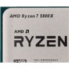 AMD Ryzen 7 5800X Processeur (8 Cœurs/16 Threads, 105W TDP, Socket AM4, 36 Mo Cache, jusqu'à 4,7 Ghz Fréquence Boost, sans Venti