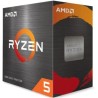 AMD Ryzen 5 5600X Processeur (6 Coeurs/12Threads, 65W TDP, Socket AM4, Cache 35Mo, jusqu'à 4.6 GHz Fréquence Boost, Ventilateur 