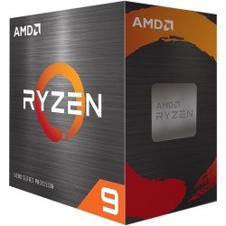 AMD Ryzen 9 5950X Processeur (16 Coeurs/32 Threads, 105W DTP, Socket AM4, 72 Mo de Cache, jusqu'à 4,9Ghz Fréquence Boost, sans V